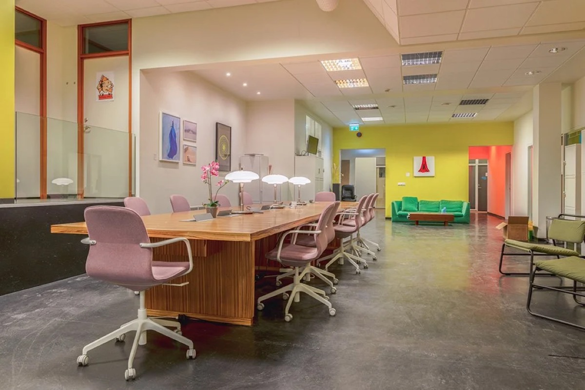 The shared workspace at Hafnar.haus